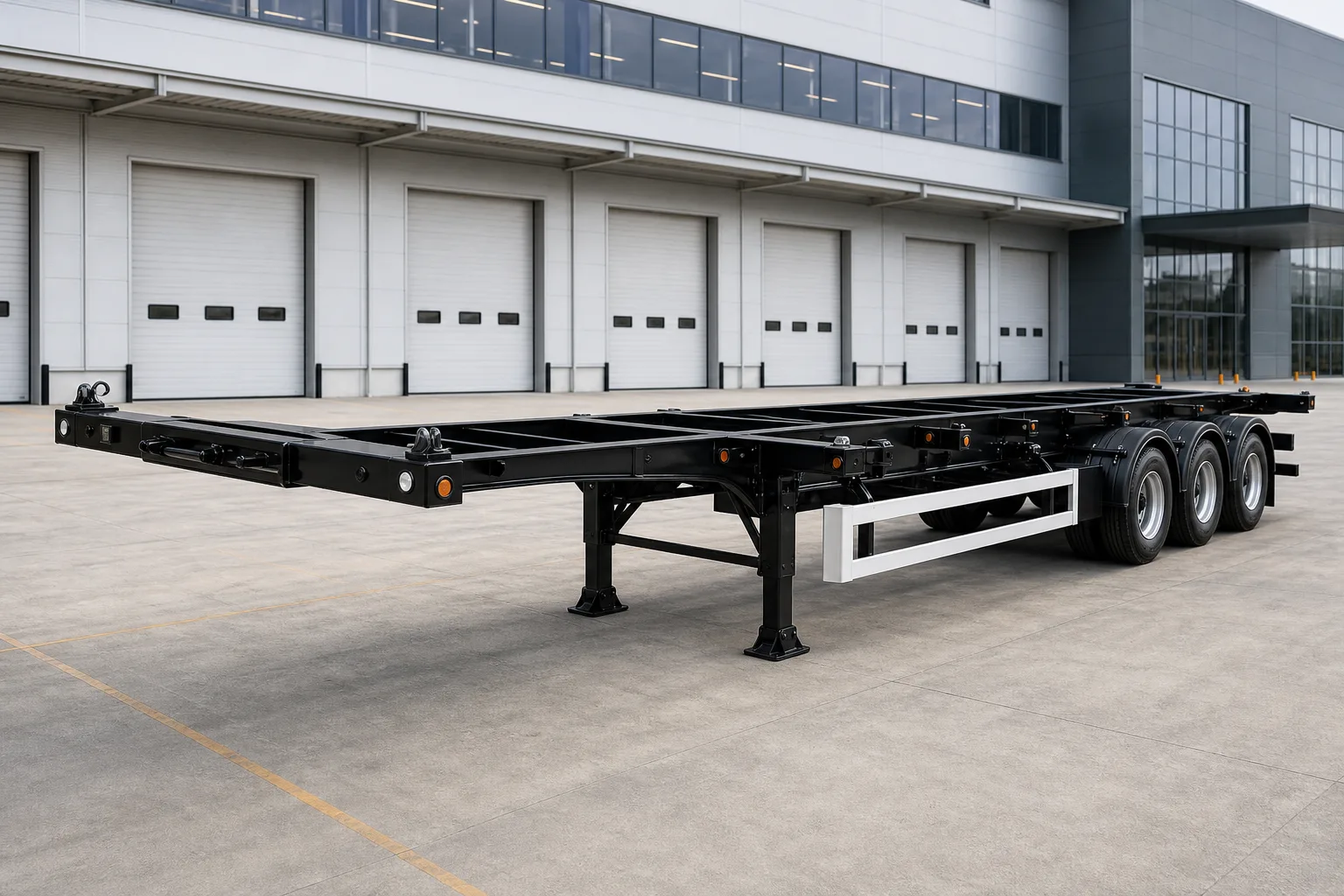 Container Skeletal Trailer